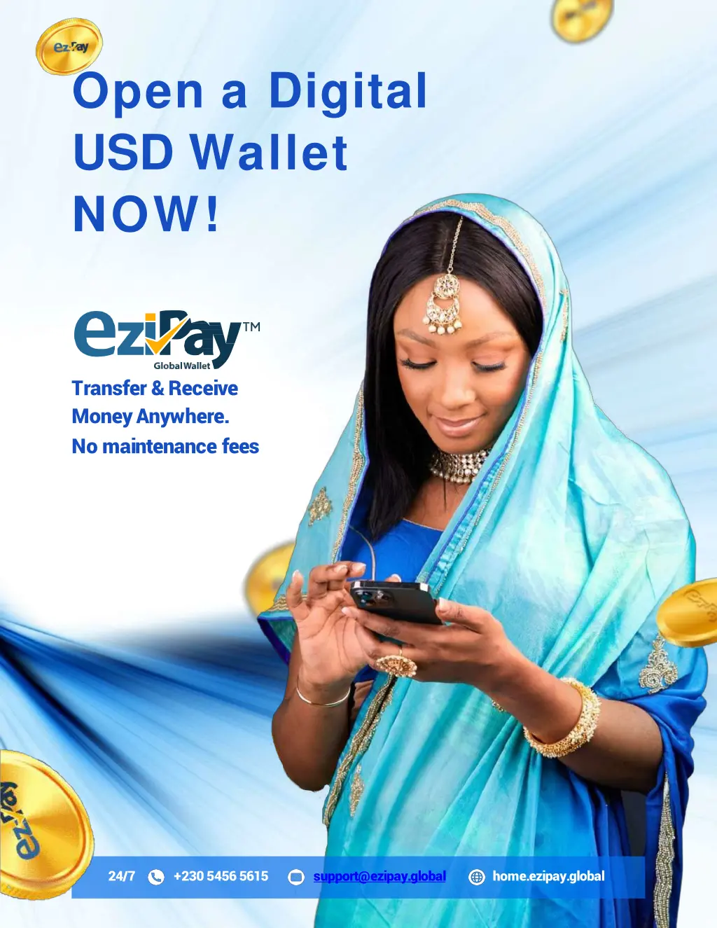 open a digital usd wallet now