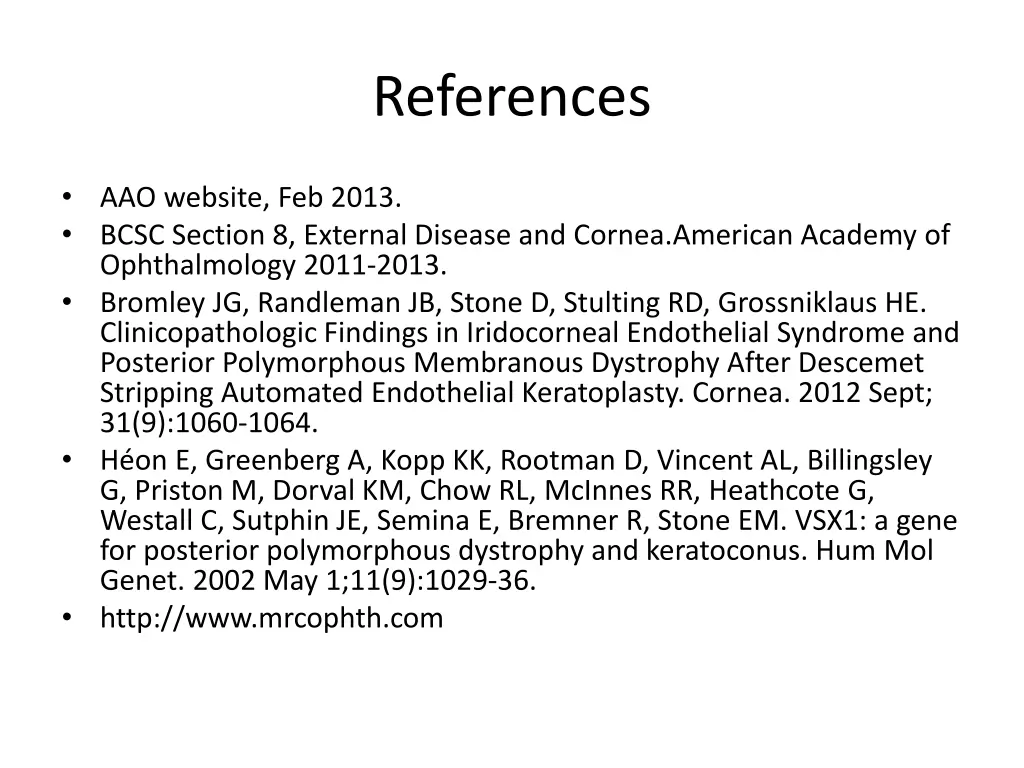 references