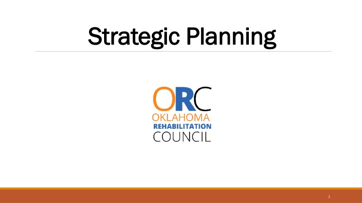 strategic planning strategic planning