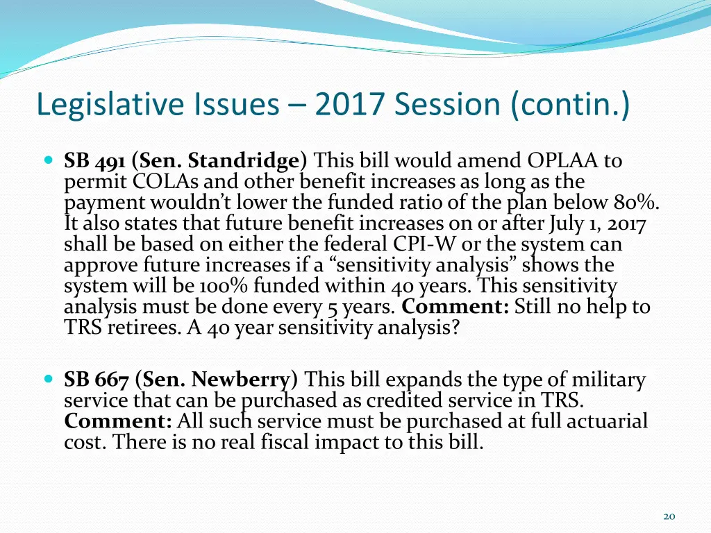 legislative issues 2017 session contin 2