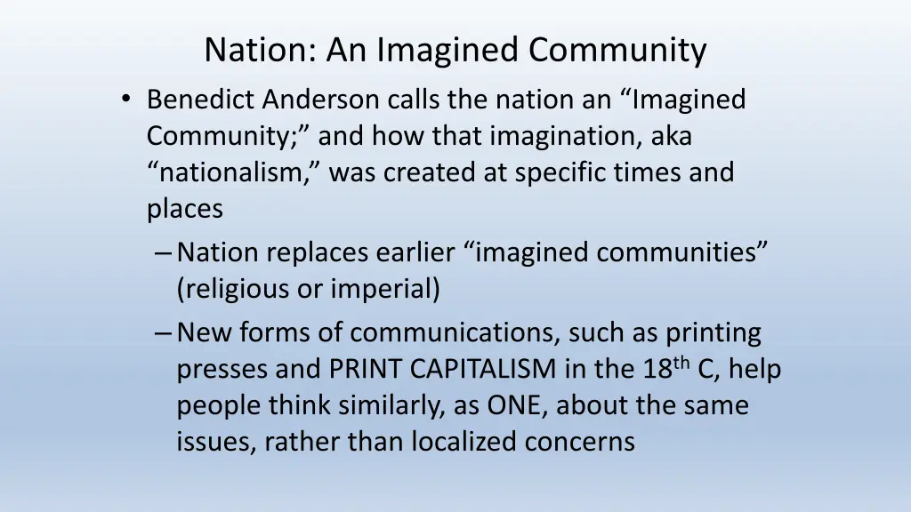 nation an imagined community benedict anderson