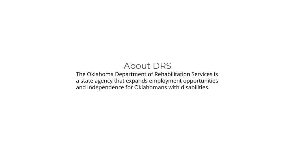 about drs