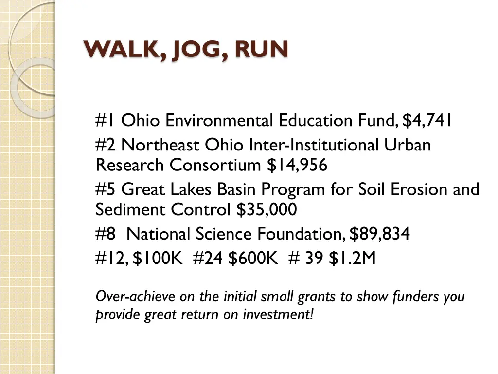 walk jog run