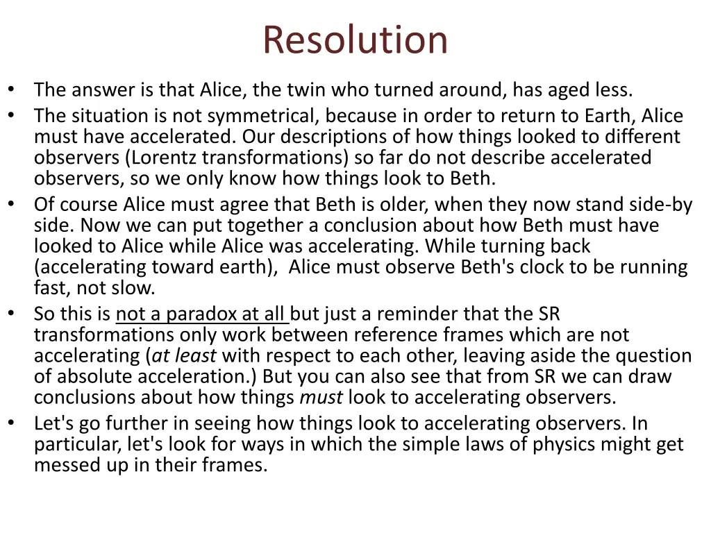 resolution