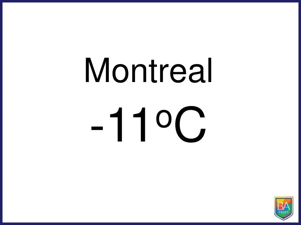 montreal 11 o c