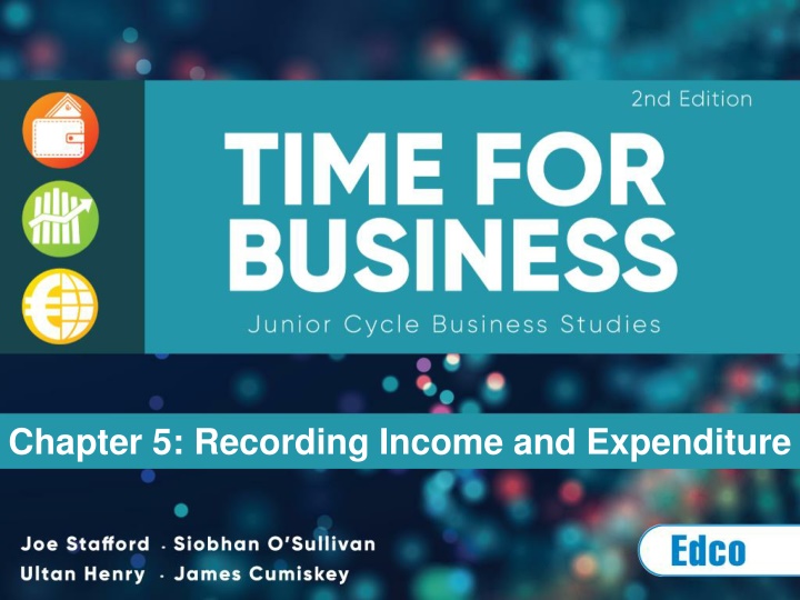 chapter 5 recording income and expenditure