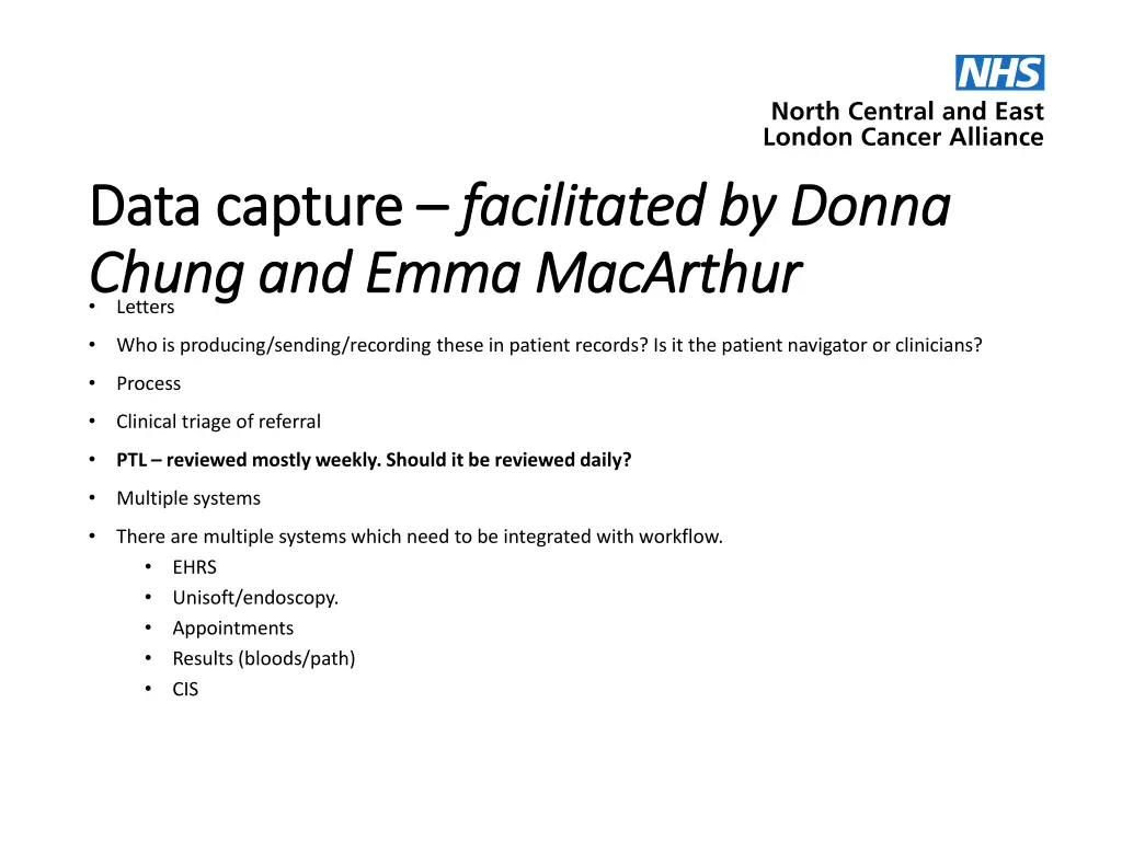 data capture data capture facilitated by donna 1