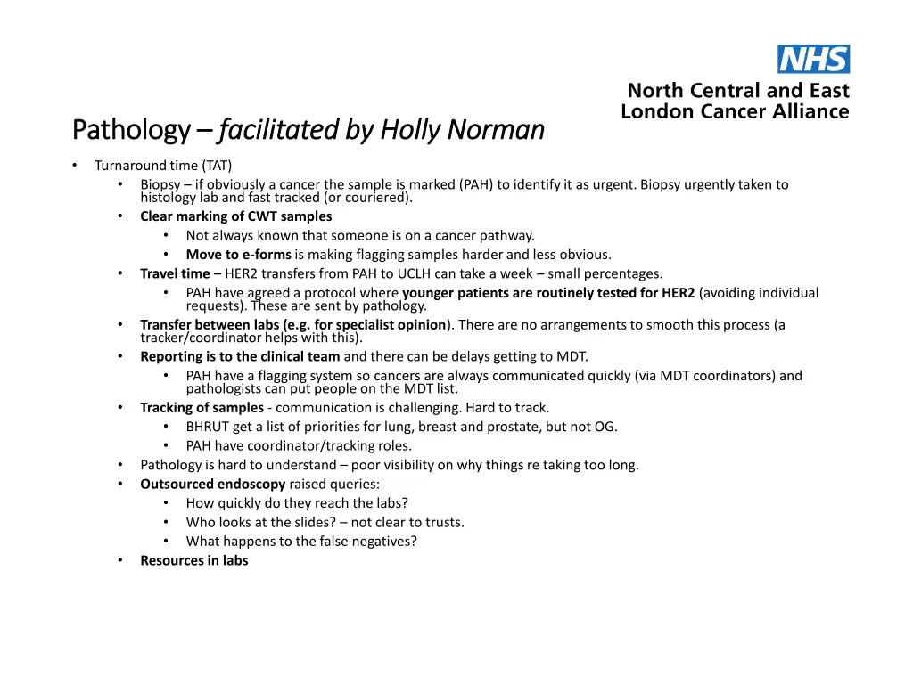 pathology pathology facilitated by holly norman
