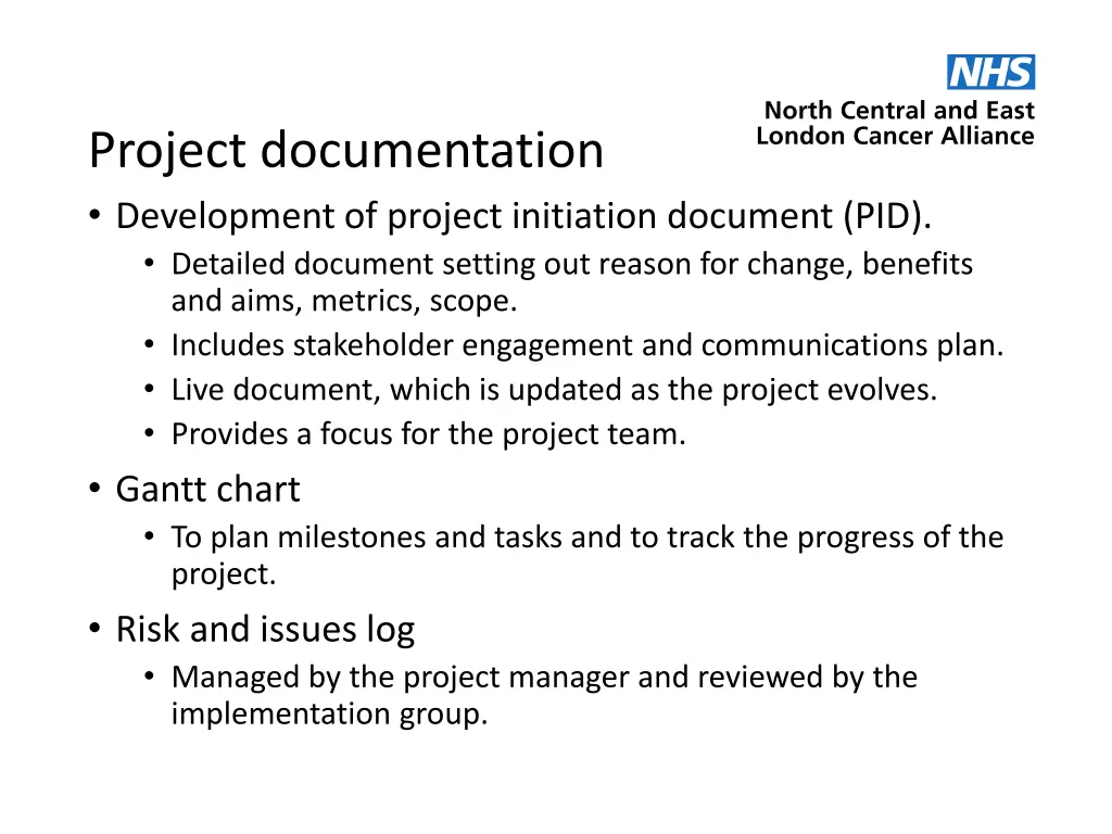project documentation development of project