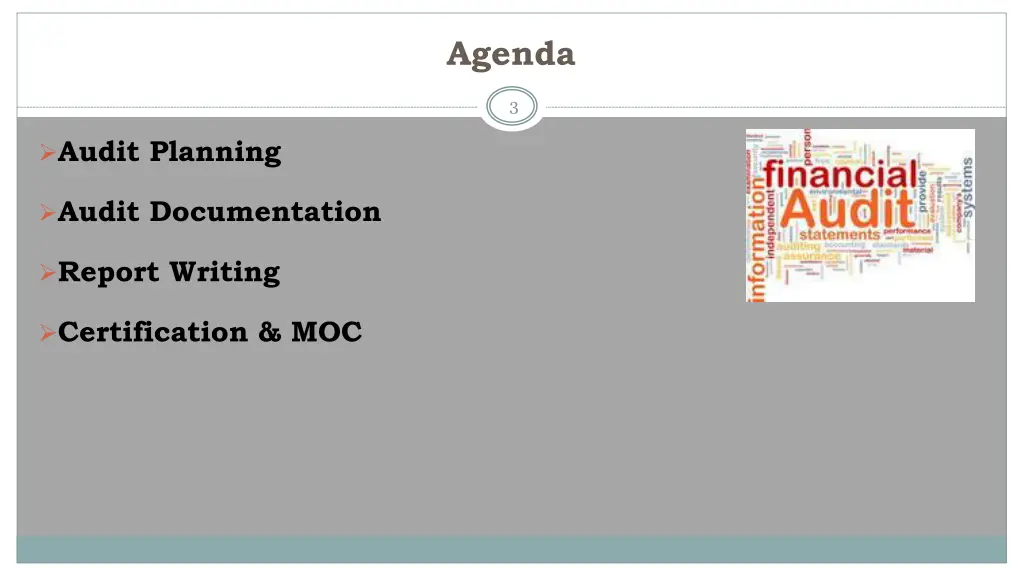 agenda