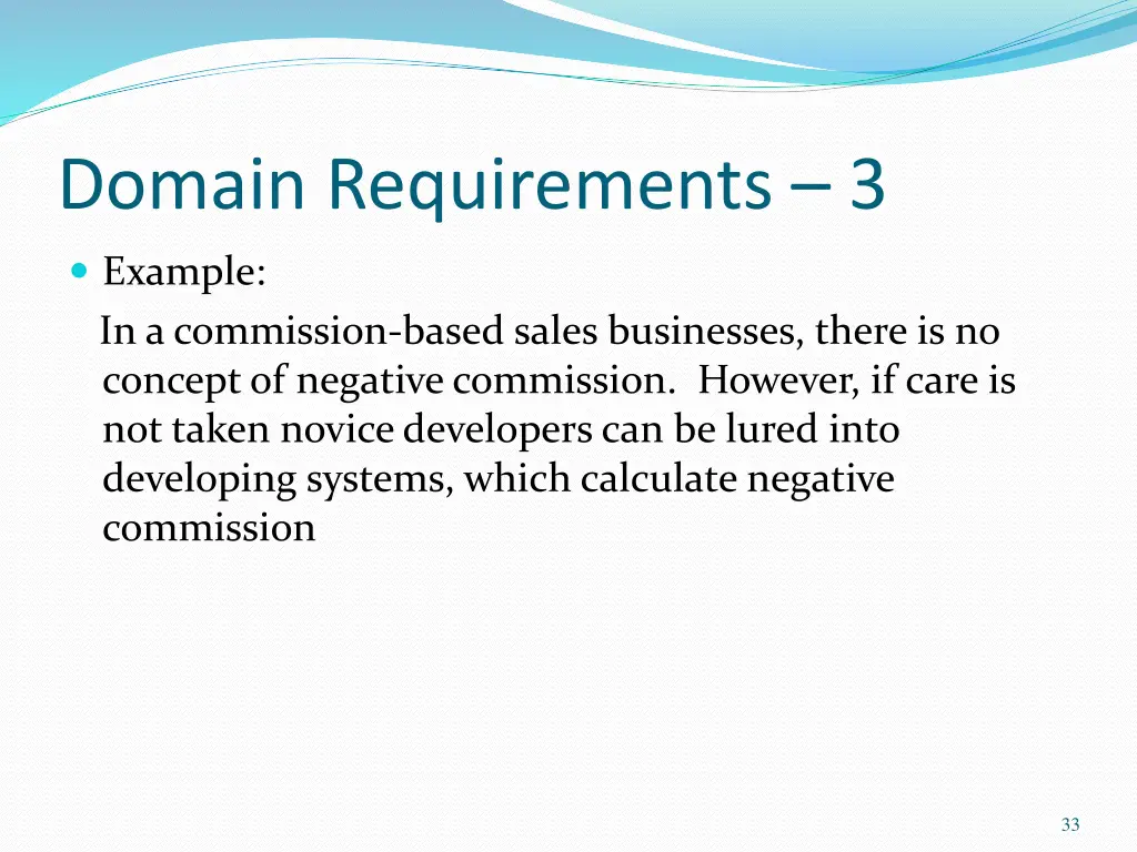domain requirements 3