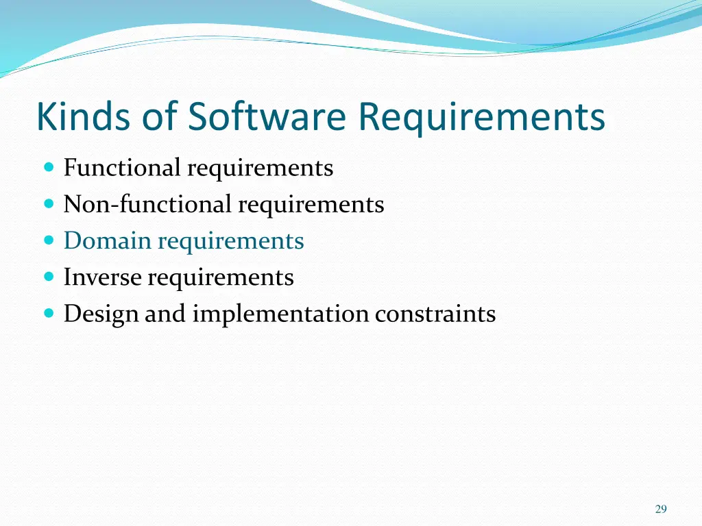 kinds of software requirements 2