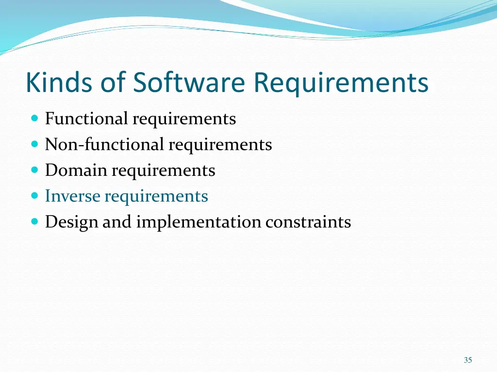 kinds of software requirements 3