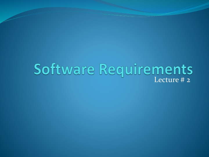 lecture 2