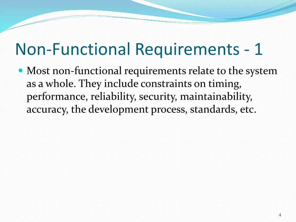 non functional requirements 1