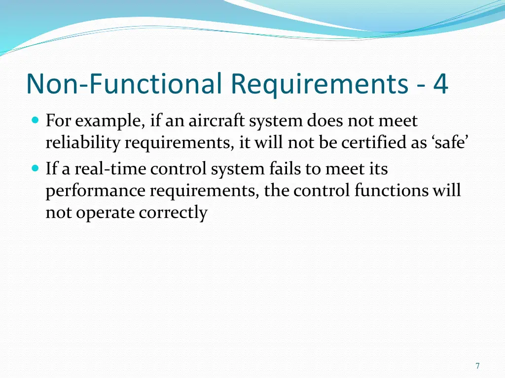 non functional requirements 4
