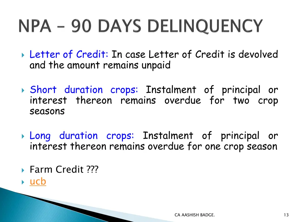 letter of credit in case letter of credit