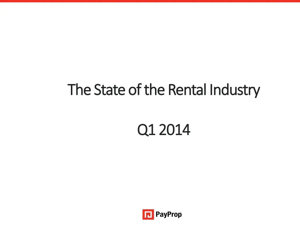 the state of the rental industry the state