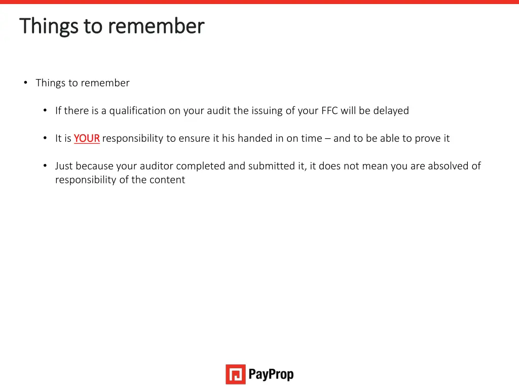 things to remember things to remember