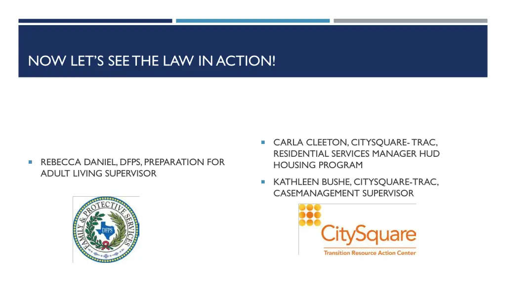 now let s see the law in action