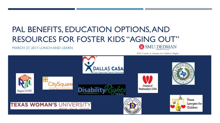 pal benefits education options and resources