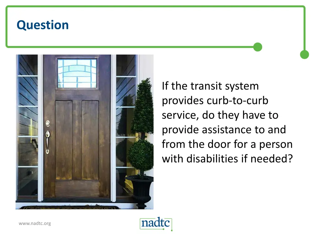 question