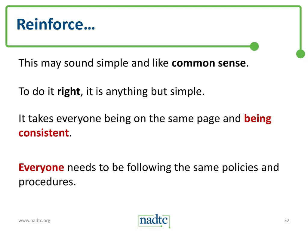 reinforce