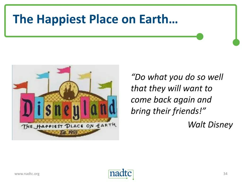 the happiest place on earth