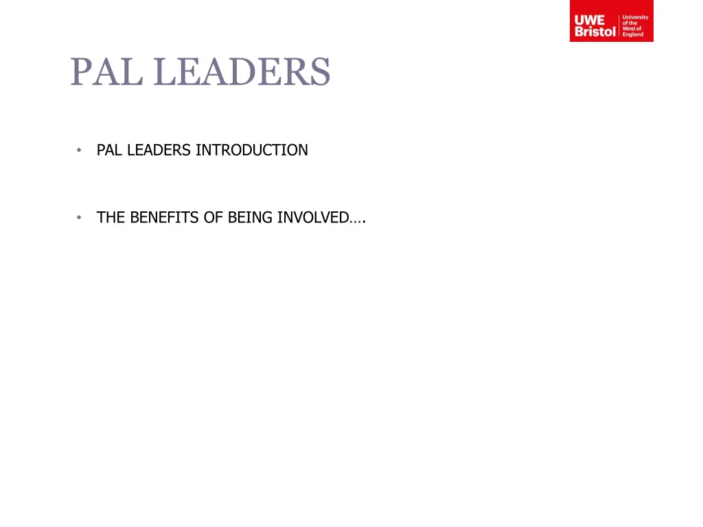 pal leaders