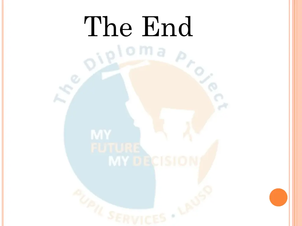 the end