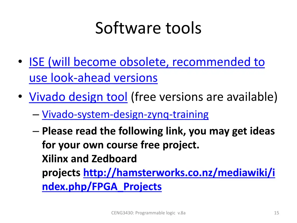 software tools