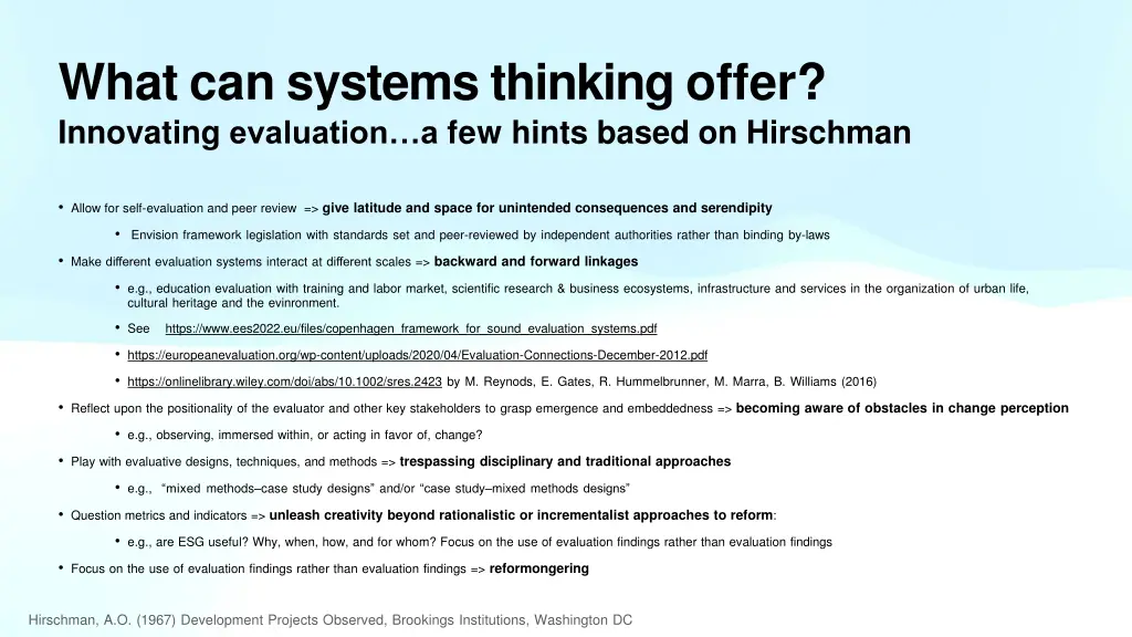 what can systems thinking offer innovating