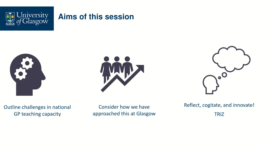 aims of this session