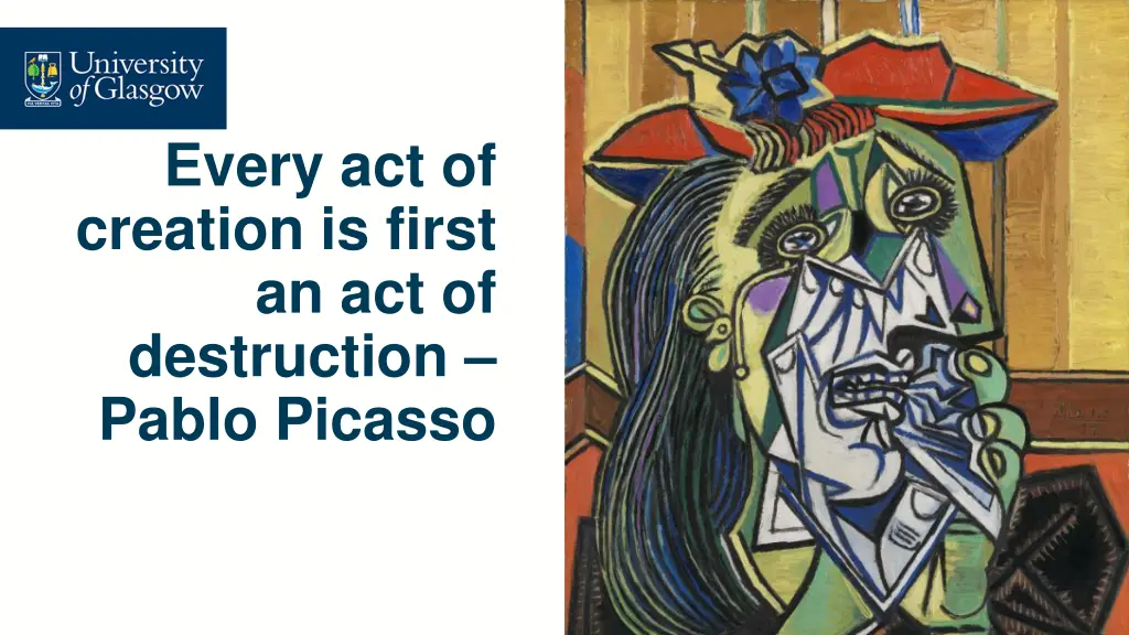 every act of creation is first