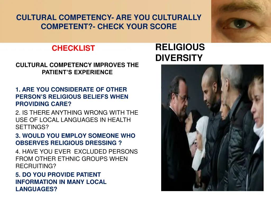 cultural competency are you culturally competent