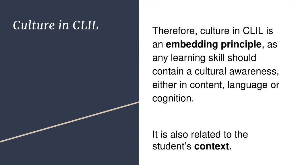 culture in clil