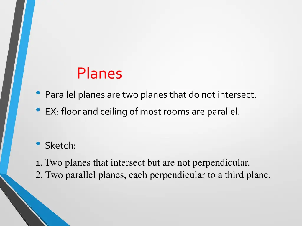 planes