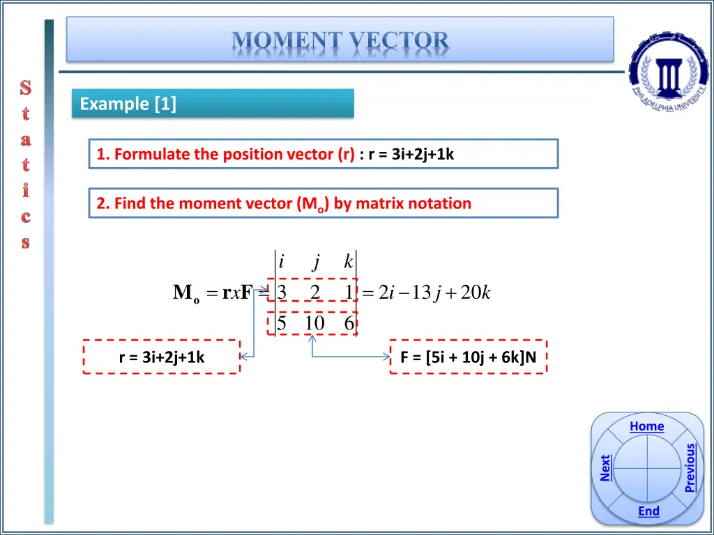 moment vector 6