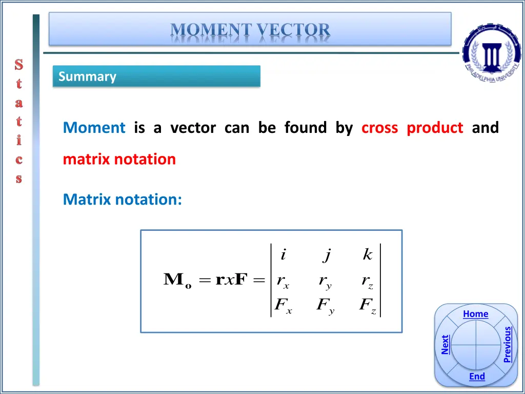 moment vector 9