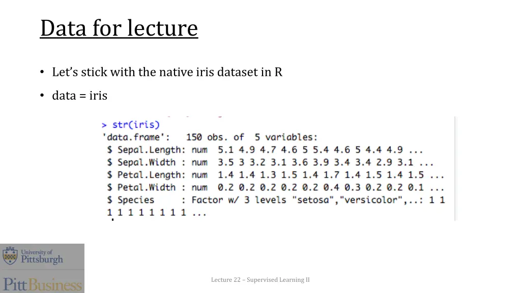 data for lecture