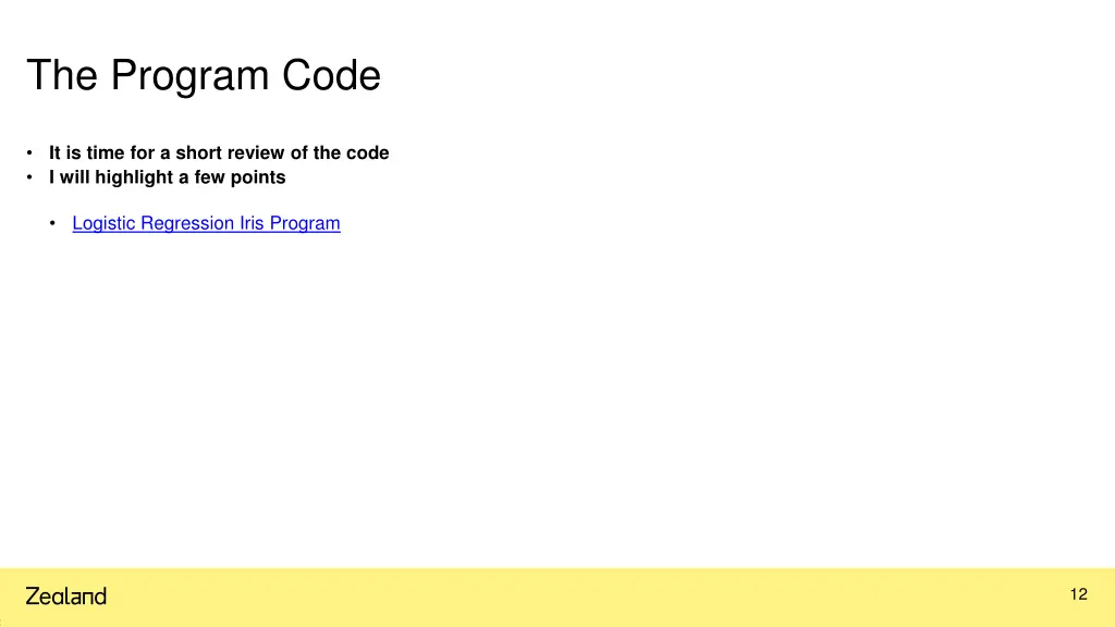 the program code