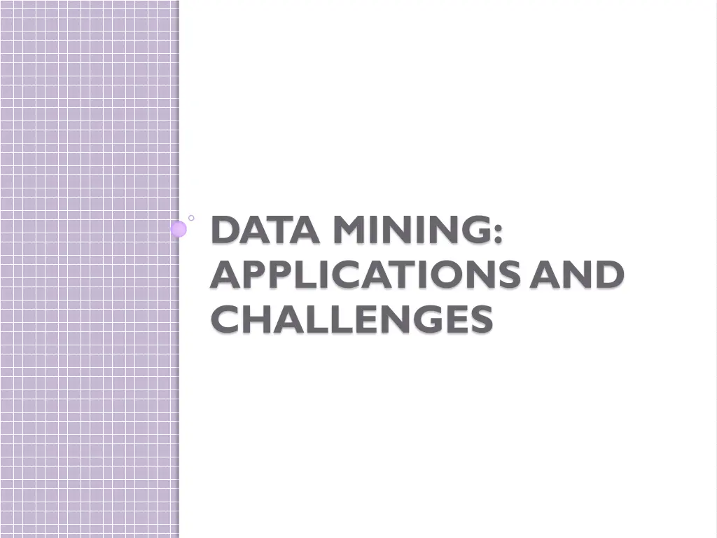 data mining applications and challenges