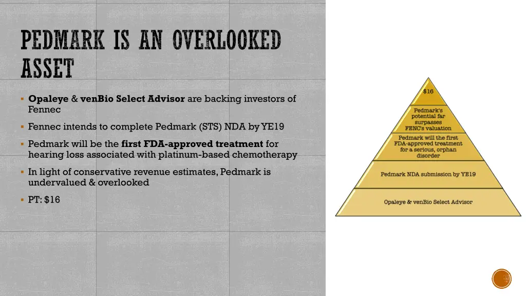 pedmark is an overlooked asset