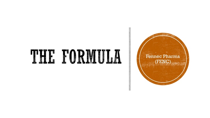 the formula