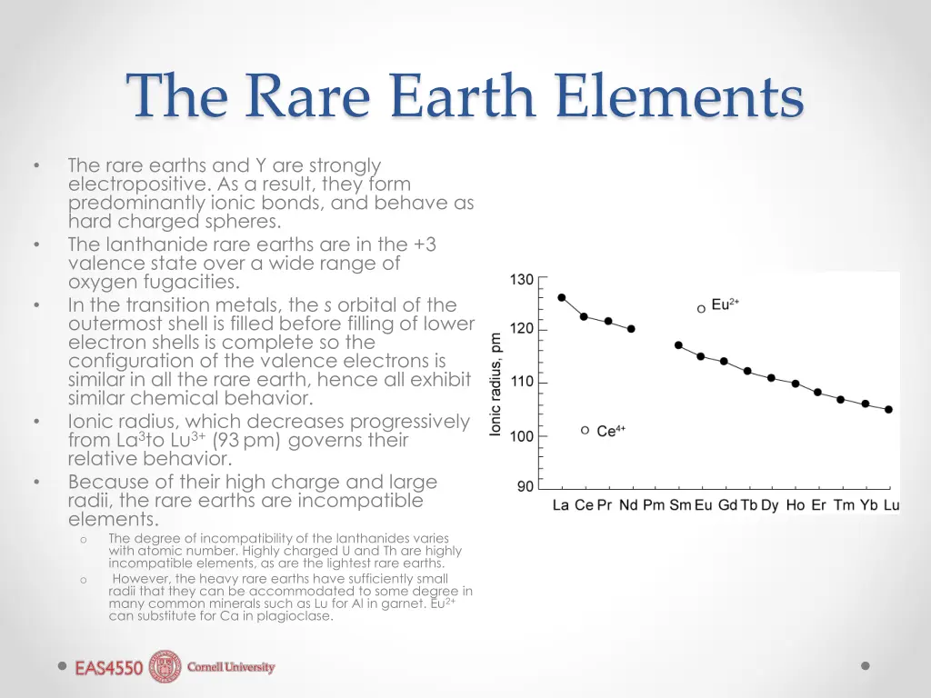 the rare earth elements