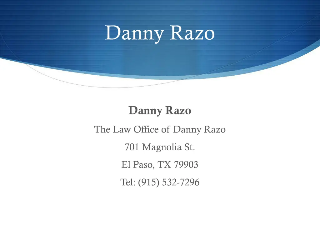 danny razo
