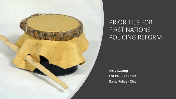 priorities for first nations policing reform
