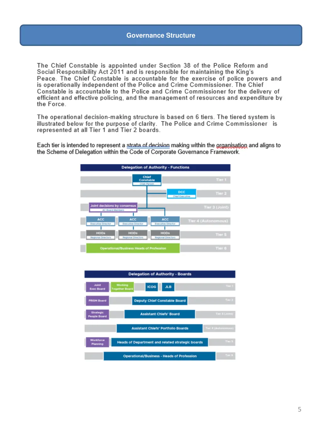governance structure