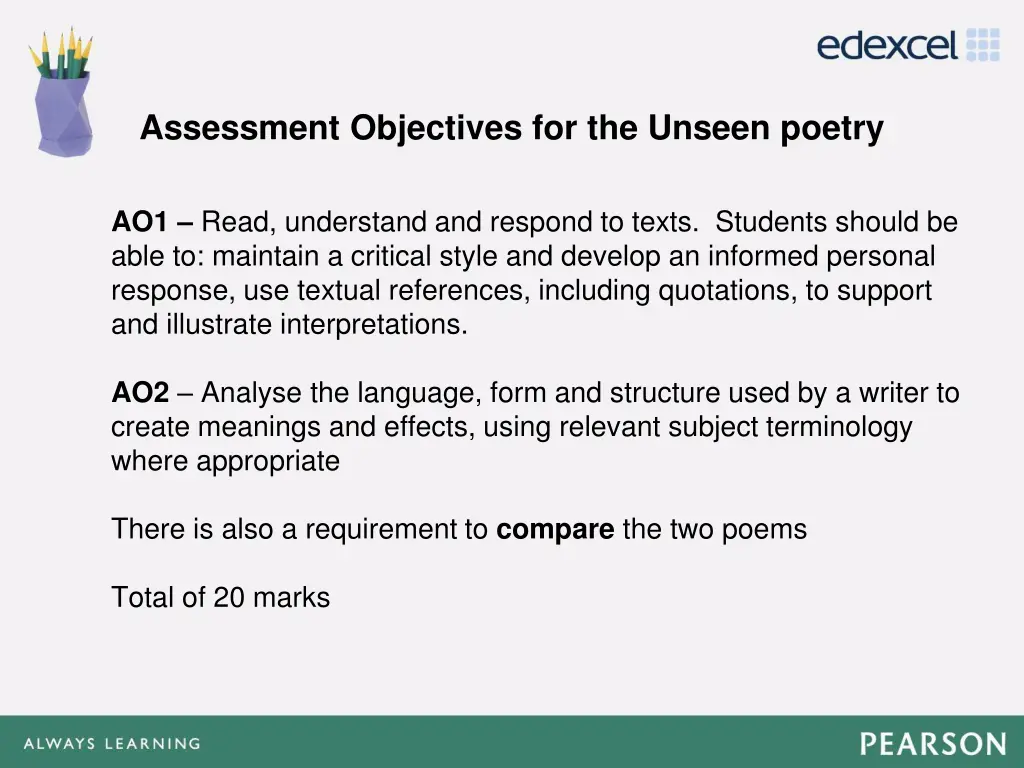 click to edit master title style assessment