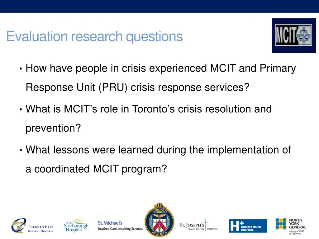 evaluation research questions